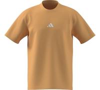 adidas Homme Essentials Small Logo Single Jersey Tee, Semi Ice Tangerine/White, L