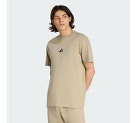 adidas Homme Essentials Small Logo Single Jersey Tee, Wonder Cargo/Black, M