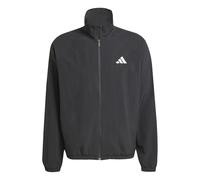 adidas Uomo ESSENTIALS SMALL LOGO WINDBREAKER, Black/White, S