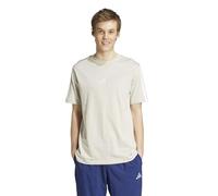 adidas Homme Essentials Three Stripes Single Jersey Tee, Wonder Alumina/White, XS