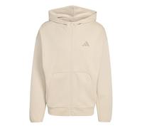 adidas Homme Future Icons Small Logo Full-Zip Hoodie, Crystal Linen, L