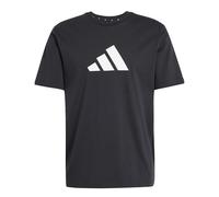 adidas Homme Future Icons Three Bar Tee, Black, L