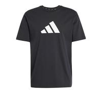 adidas Homme Future Icons Three Bar Tee, Black, L