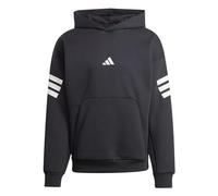 Felpa con cappuccio adidas Future Icons 3S nero puro bianco - L