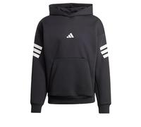 adidas Homme Future Icons Three Stripes Hoodie, Black, M