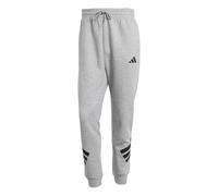 adidas Homme Future Icons Three Stripes Pant, Medium Grey Heather, XXL Short