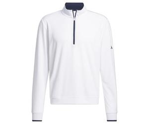 Adidas Homme Lightweight Half-Zip Top, White, L