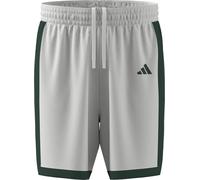 adidas Homme Mens Pulse Speed Bball Short, White/Team Dark Green, XXL