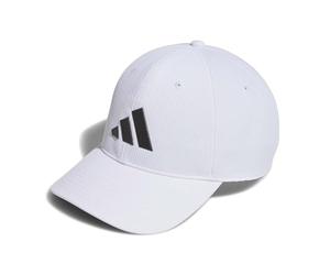 adidas Homme Mens Tour Snapback Hat, White, M-L