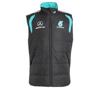 adidas Homme MERCEDES - AMG PETRONAS FORMULA 1 TEAM MECHANICS VEST, black/grey two, M