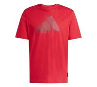 adidas Homme Modern Essentials Graphic T-Shirt, Pure Ruby, L