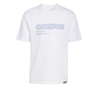 adidas Homme Motorsport Linear Graphic T-Shirt, White, XL