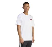 adidas Homme Novelty Dart Graphic T-Shirt, White, S