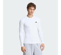 adidas Homme Power Essentials Workout Long Sleeves T-Shirt, White, XS