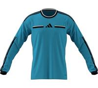 adidas Homme Referee 26 Jersey Long Sleeve, Bright Cyan/Black, XS