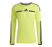 adidas Homme Referee 26 Jersey Long Sleeve, Team Semi sol Yellow/Black, M