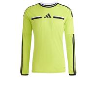adidas Homme Referee 26 Jersey Long Sleeve, Team Semi sol Yellow/Black, S