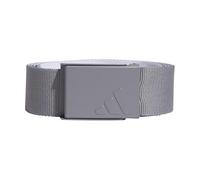 adidas Uomo REVERSIBLE WEBBING BELT, Grey Three/White, One Size