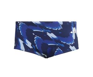 adidas Homme RIPSTREAM Team Graphic Swim Wide Trunks, Dark Blue/Semi Lucid Blue, 32