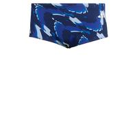 adidas Homme RIPSTREAM Team Graphic Swim Wide Trunks, Dark Blue/Semi Lucid Blue, 34