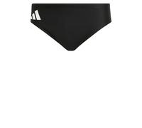 adidas Uomo Solid Swim Trunks, Black/White, L