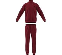 adidas Homme SPORTSWEAR BASIC 3 STRIPES TRICOT TRACKSUIT, active maroon, M Tall