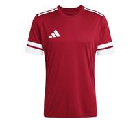 adidas Uomo SQUADRA25 Jersey Short Sleeve, Team Power Red 2 / White, L