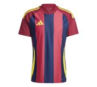 adidas Homme Striped 24 Jersey, Team Navy Blue 2/Team Coll Burgundy 2/Team Yellow, S
