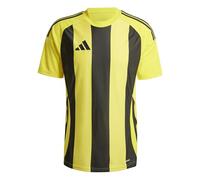 Adidas Striped 24 Short Sleeve T-shirt Giallo XS Uomo