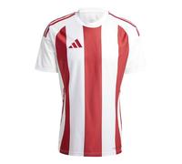 adidas Homme Striped 24 Jersey, White/Team Power Red 2, XXL