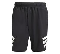 adidas Homme Stripes Swim Shorts 8 inch, Black/White, 4XL