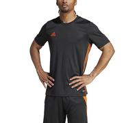 Adidas Maglia Tabela 23 manica corta da uomo Nero/Arancione L