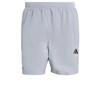 adidas Homme Tech Essentials Workout 3 Stripes Shorts, Halo Silver, S 7 inch