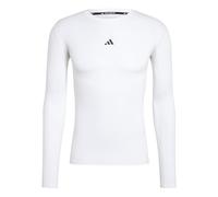 adidas Homme Techfit Compression Training Longsleeve Tee, White, XS