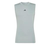 adidas Homme Techfit Compression Training Sleeveless T-Shirt, Wonder Sage, S Tall