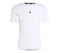 adidas Homme Techfit Compression Training T-Shirt, White, XXL