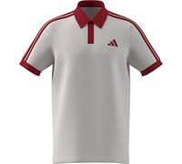 Polo da tennis da uomo Adidas Tennis Classics - chalk white/red power - Beige (M)