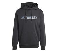 adidas Uomo Terrex Multi Large Logo Hoodie, Black, XL