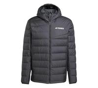 adidas Uomo Terrex Multi Light Down CLIMAWARM Hooded Jacket, Black, L