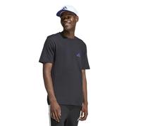 adidas Homme Triple Stripe Vibe Graphic T-Shirt, Black, M