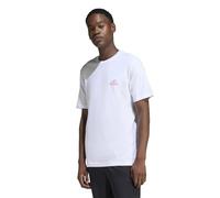 adidas Homme Triple Stripe Vibe Graphic T-Shirt, White, 4XL