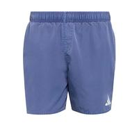 adidas Homme Washed Swim Shorts 5 inch, Dark Blue/White, M