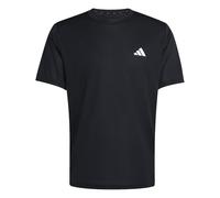 WORKOUT ESSENTIALS BASE 3-STRIPES T-SHIRT Black / White M