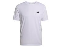 Adidas T-shirt Workout Essentials Base 3 Stripes Manica corta Bianco M Regular Uomo