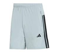 adidas Homme Workout Essentials Base 3 Stripes Woven Short, Wonder Sage/Black, M 7 inch