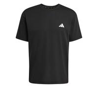 Adidas Workout Essentials Feelready 3 Stripes Short Sleeve T-shirt Nero M Uomo