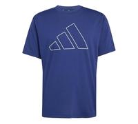adidas Homme Workout Essentials FEELREADY Logo T-Shirt, Dark Blue, S