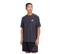adidas Homme Workout Essentials Flex T-Shirt, Black Melange, L