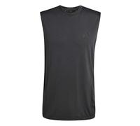 adidas Homme Workout Essentials Seamless Sleeveless T, Black Melange, S