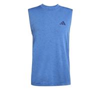 adidas Homme Workout Essentials Seamless Sleeveless T, Ray Blue Mel, XXL